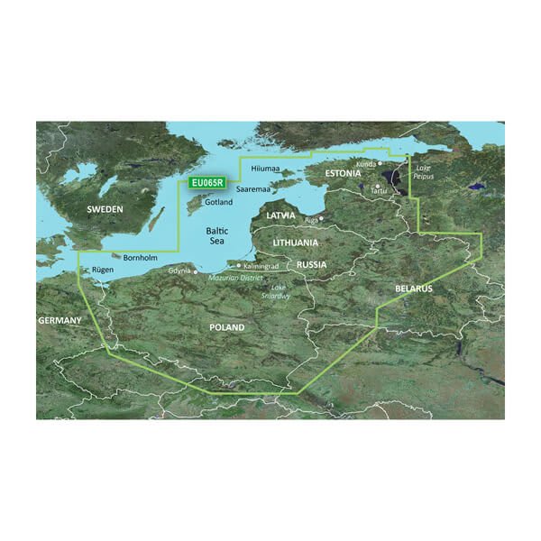 microSD™/SD™ card: HXEU065R - Baltic Sea, East Coast — Garmin.com product image