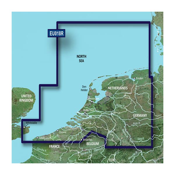 microSD™/SD™ card: HXEU018R - Benelux Offshore & Inland — Garmin.com product image