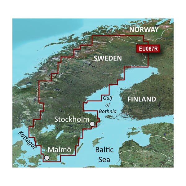 microSD™/SD™ card: HXEU067R - Sweden Inland Waters — Garmin.com product image