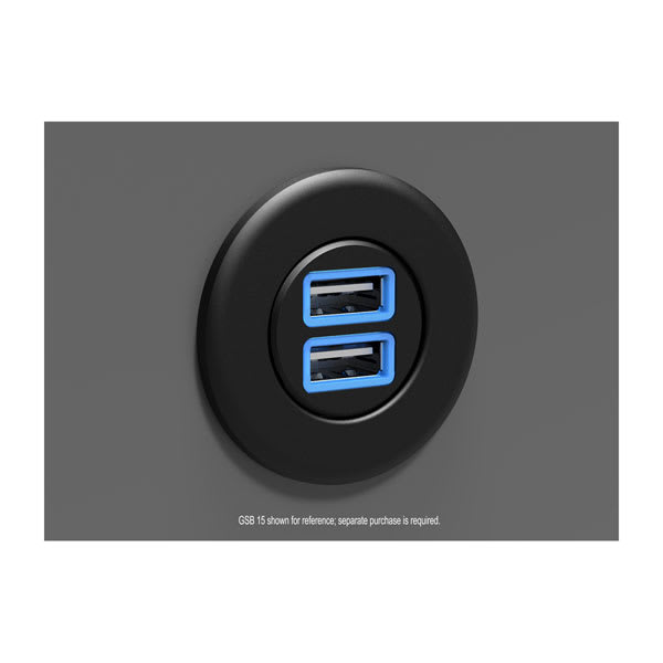 GSB™ 15 Decorative Cover, Black Powder Coat — Garmin.com product image