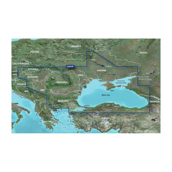 microSD™/SD™ card: HXEU063R-Black Sea & Azov Sea — Garmin.com product image