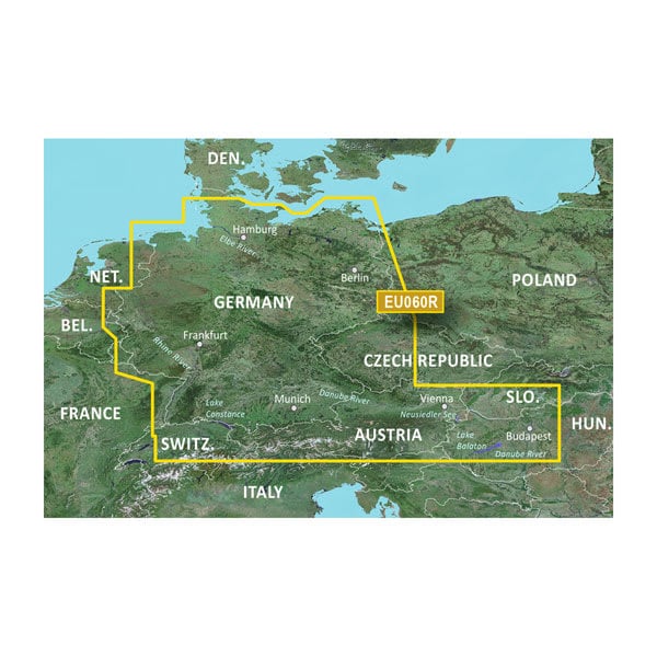 microSD™/SD™ card: HXEU060R- Germany Inland Waters — Garmin.com product image