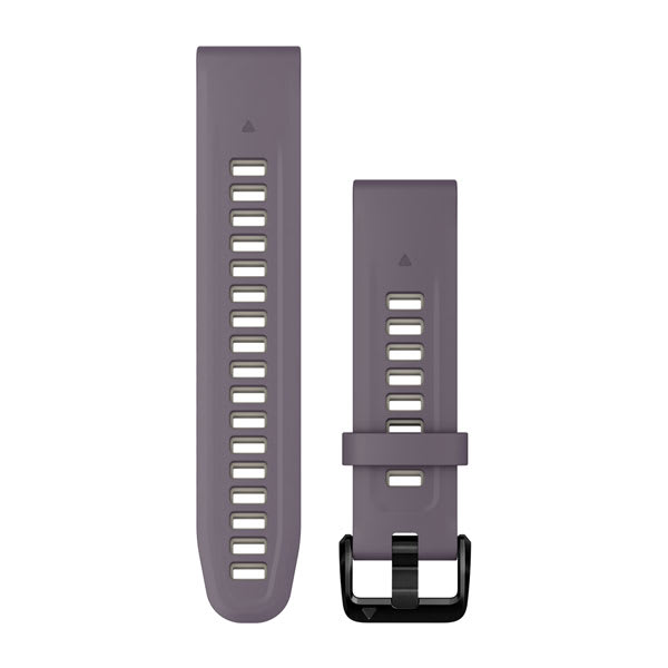 QuickFit® 20 Watch Bands, Deep Orchid/Light Sand Silicone