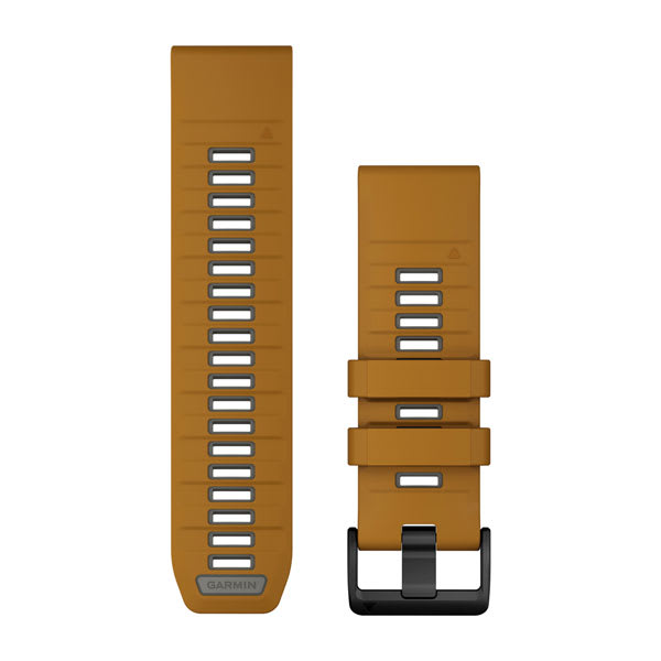 QuickFit® 26 Watch Bands, Autumn/Pebble Gray Silicone