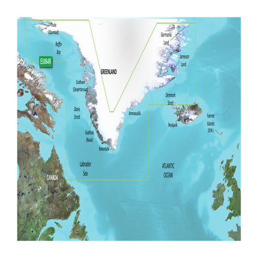 microSD™/SD™ card: VEU064R - Greenland — Garmin.com product image