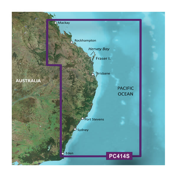 microSD™/SD™ card: HXPC414S-Mackay to Twofold Bay — Garmin.com product image