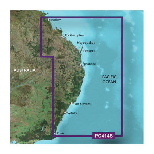 microSD™/SD™ card: HXPC414S-Mackay to Twofold Bay — Garmin.com product image