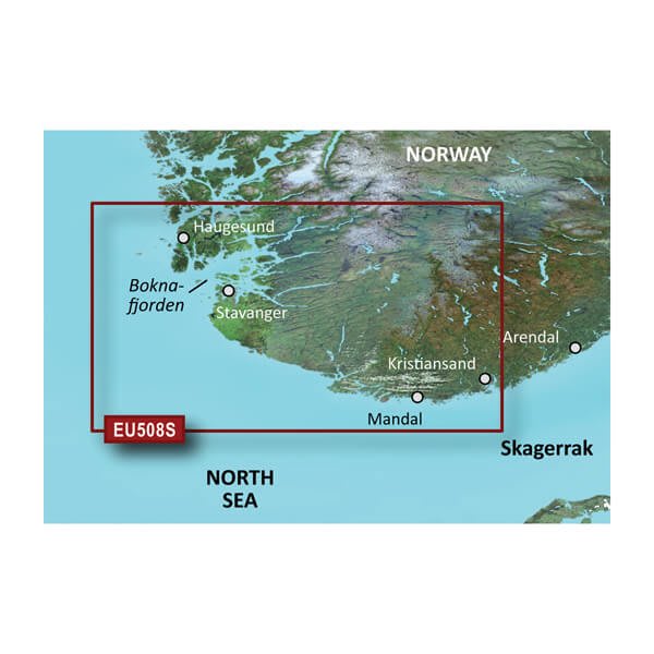 microSD™/SD™ card: VEU508S - Kristiansand-Haugesund-Ryfylke — Garmin.com product image