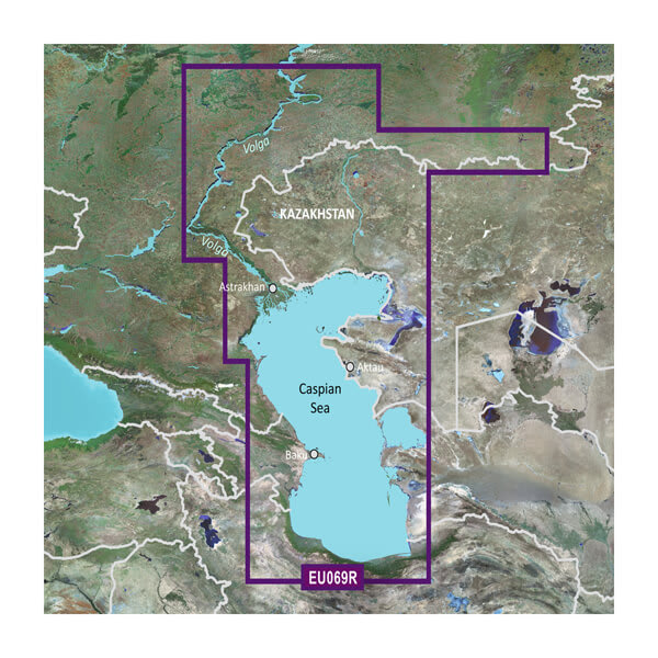 microSD™/SD™ card: HXEU069R - Caspian-Ulyanovsk-Orsk — Garmin.com product image