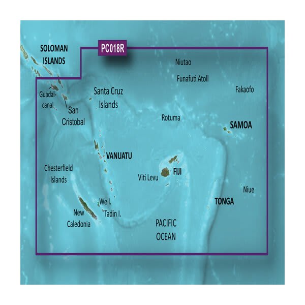 microSD™/SD™ card: HXPC018R - New Caledonia to Fiji — Garmin.com product image
