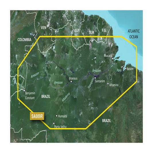 microSD™/SD™ card: HXSA009R-Amazon River — Garmin.com product image
