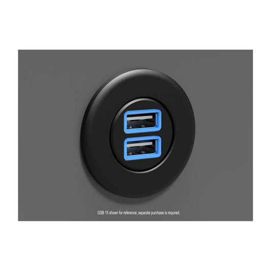 GSB™ 15 Decorative Cover, Black Powder Coat — Garmin.com product image