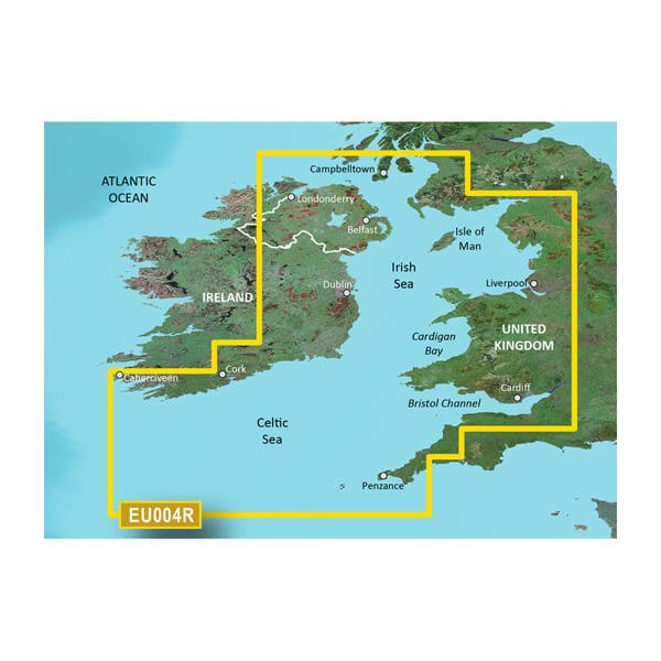 microSD™/SD™ card: HXEU004R - Irish Sea — Garmin.com product image