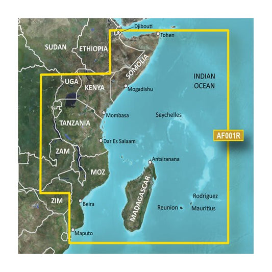 microSD™/SD™ card: HXAF001R - Eastern Africa — Garmin.com product image