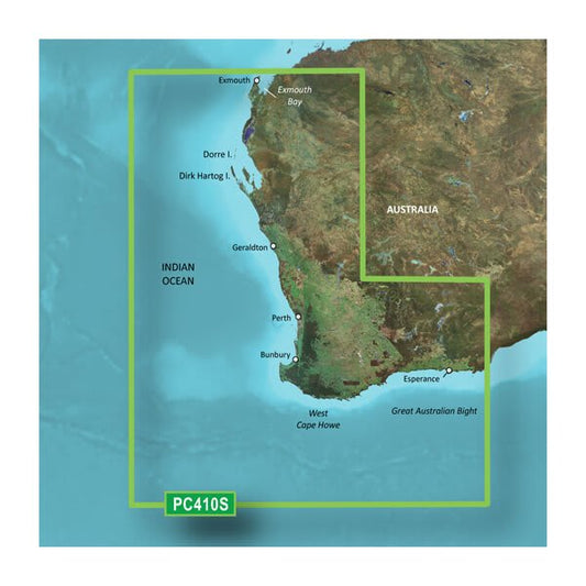 microSD™/SD™ card: HXPC410S-Esperance to Exmouth Bay — Garmin.com product image