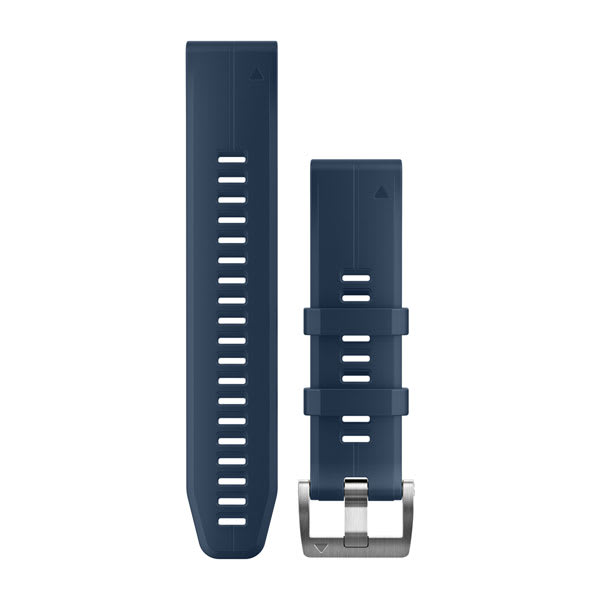 QuickFit® 22 Watch Bands, Captain Blue Silicone
