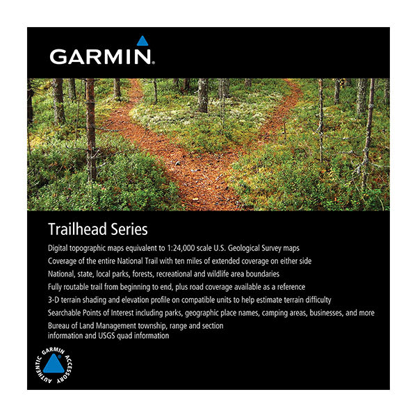microSD™/SD™ card: Trailhead Series-Pacific NW National Trail — Garmin.com product image