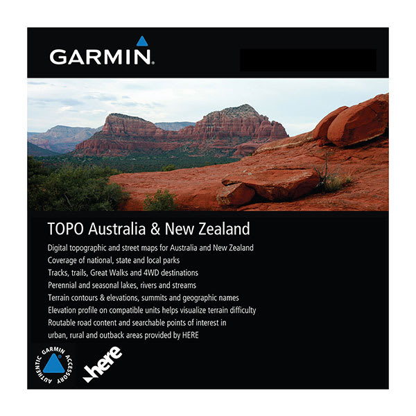 TOPO Australia & New Zealand microSD™/SD™ card
