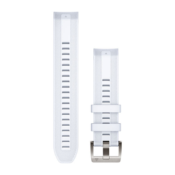 QuickFit® 22 Watch Straps, Whitestone Silicone Strap