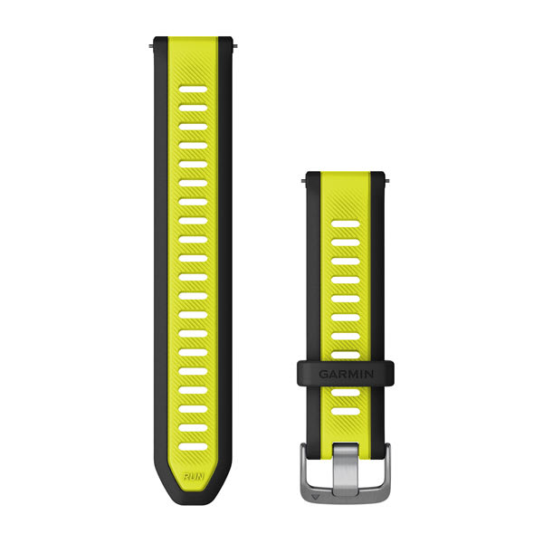 Quick Release Bands (20 mm), Amp Yellow/Black Band