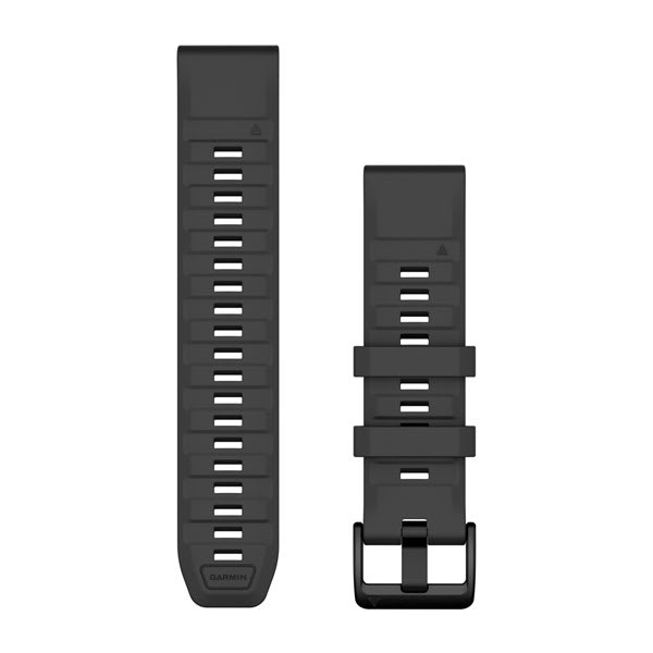 QuickFit® 22 Watch Bands, Graphite Silicone