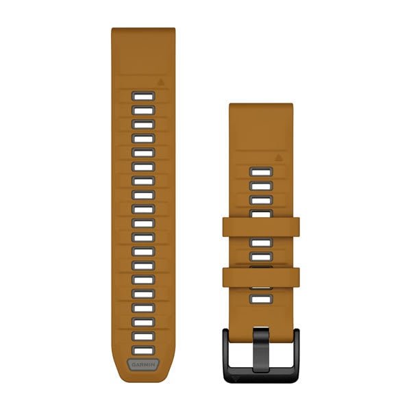 QuickFit® 22 Watch Bands, Autumn/Pebble Gray Silicone
